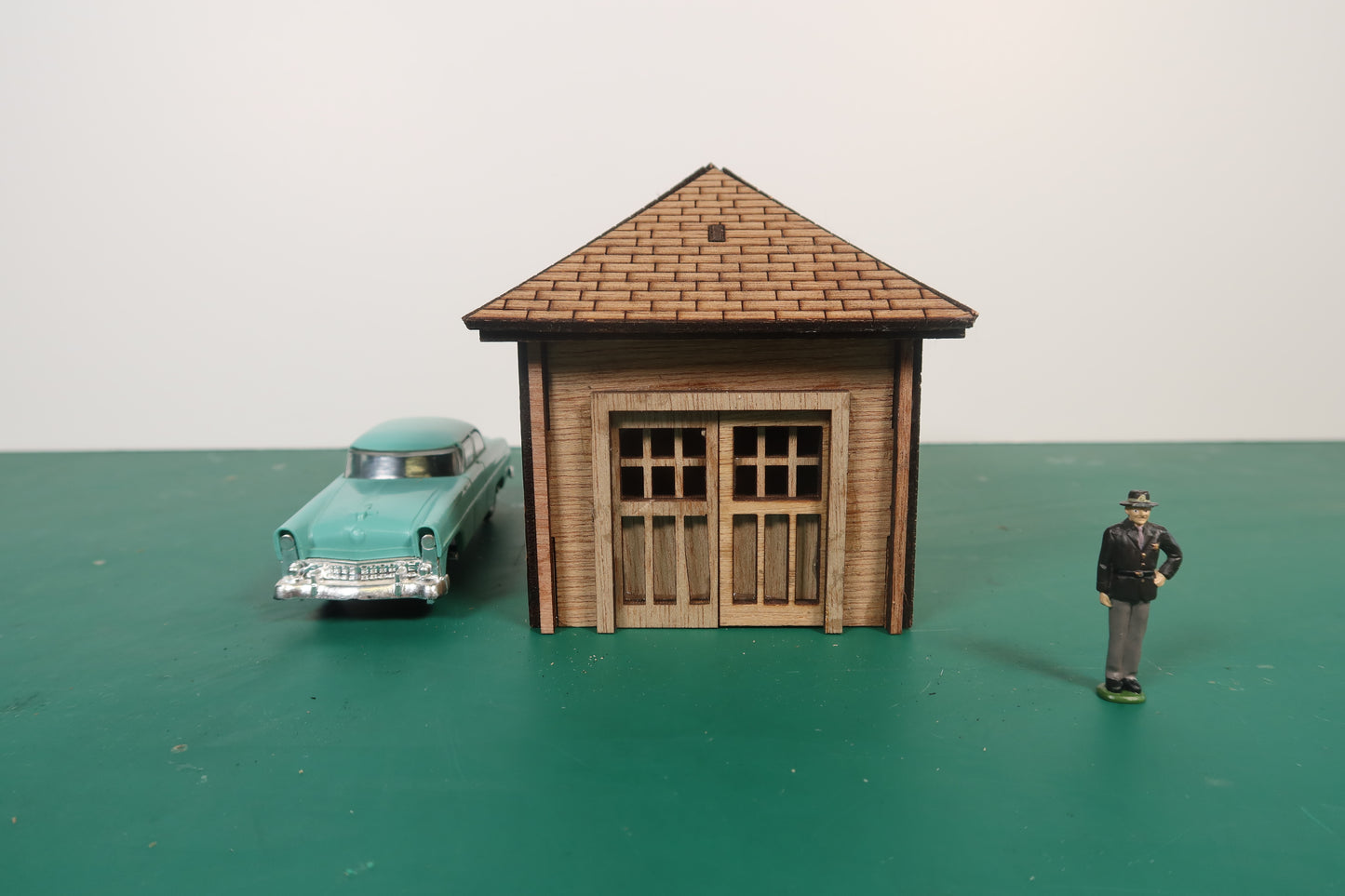 1:48 (O scale) Small Garage