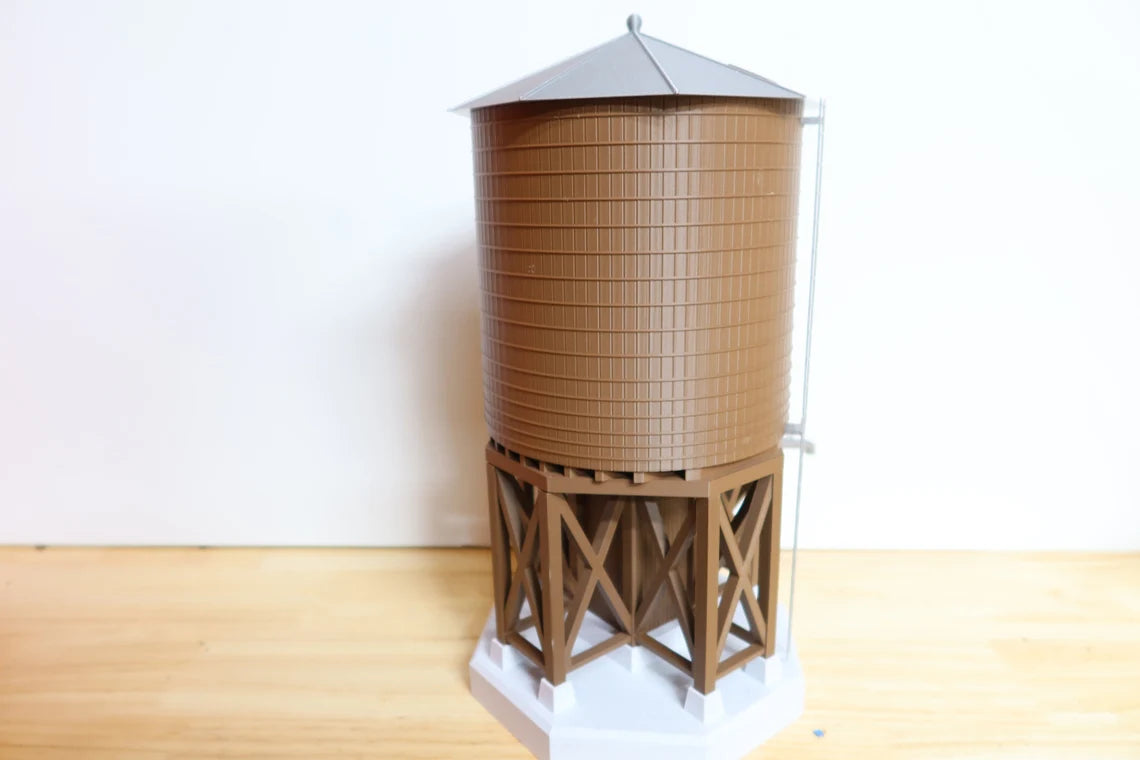 1:48 (O scale) Steam Engine Water Tower Kit