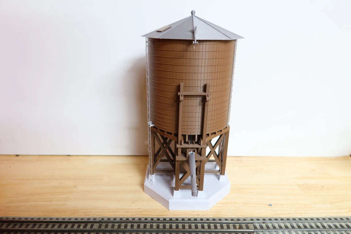 1:48 (O scale) Steam Engine Water Tower Kit