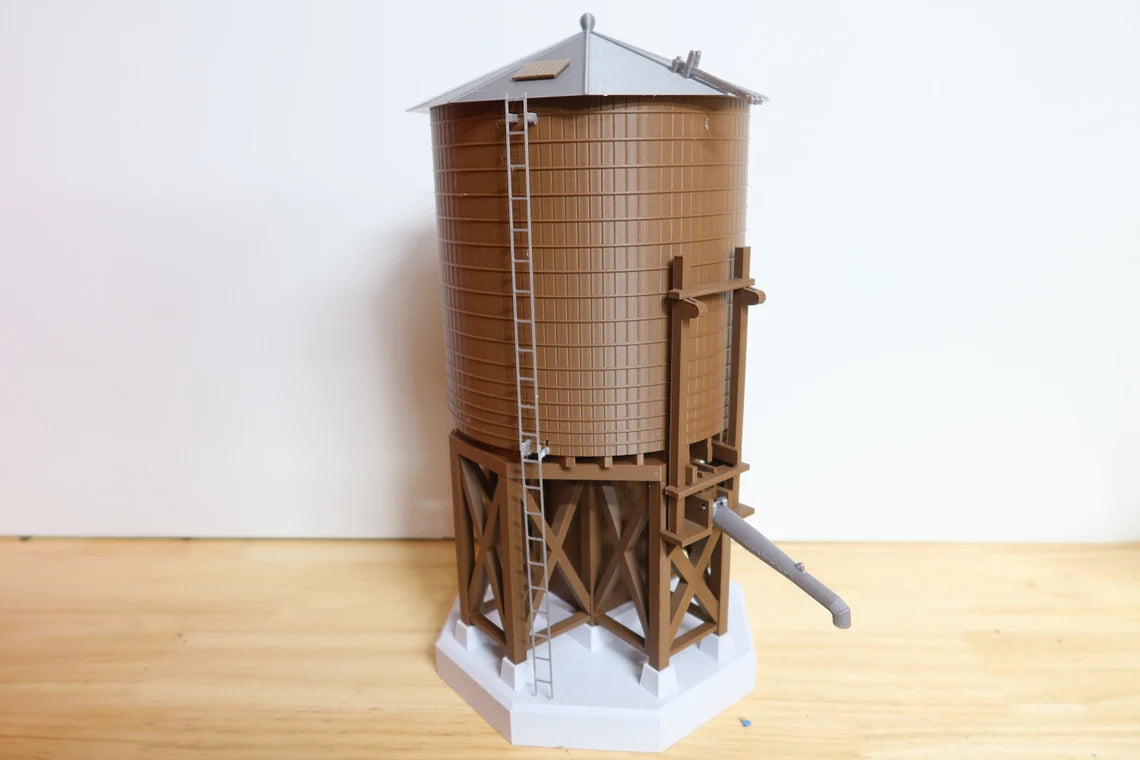1:48 (O scale) Steam Engine Water Tower Kit