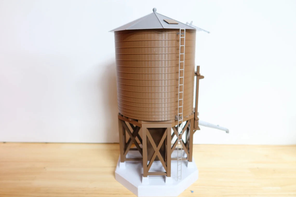 1:48 (O scale) Steam Engine Water Tower Kit
