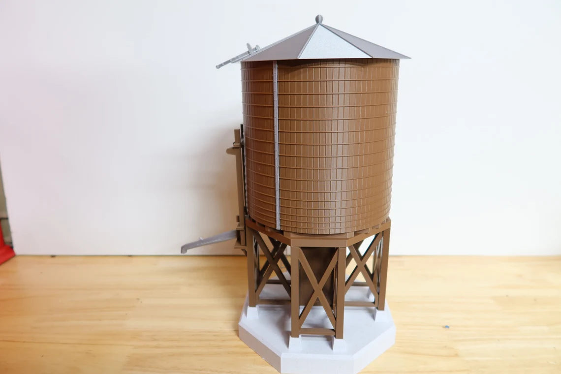 1:48 (O scale) Steam Engine Water Tower Kit