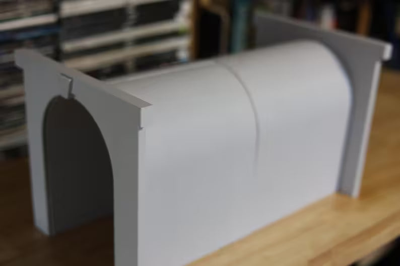 Model Train Tunnel Portals, Pair of two.