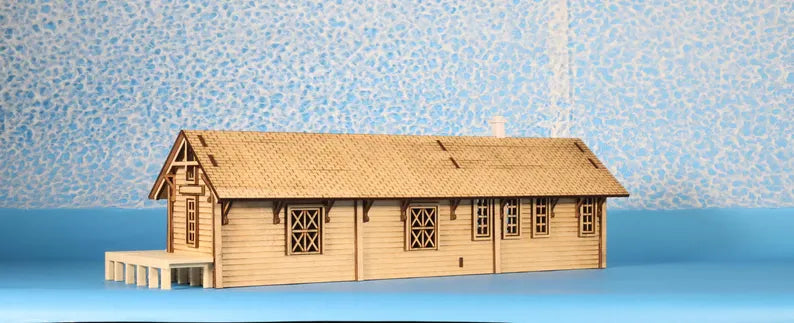 1:48 (O Scale) Milton Train Station