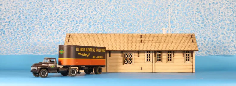 1:48 (O Scale) Milton Train Station