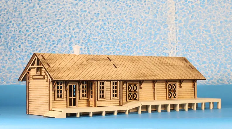 1:48 (O Scale) Milton Train Station