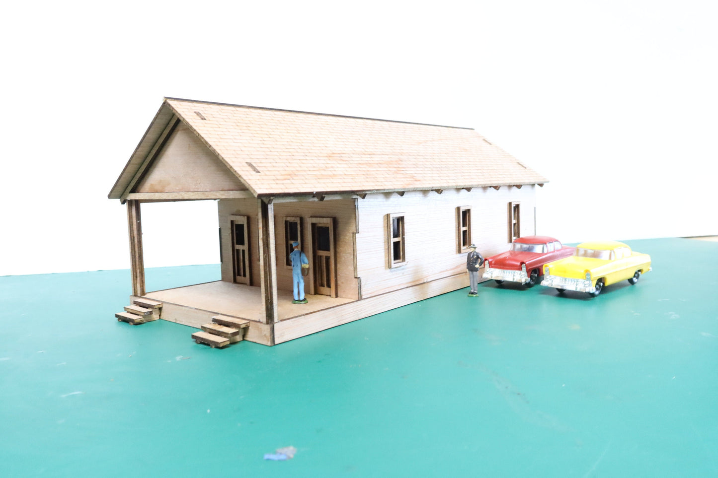 1:48 (O scale) Double Shotgun House