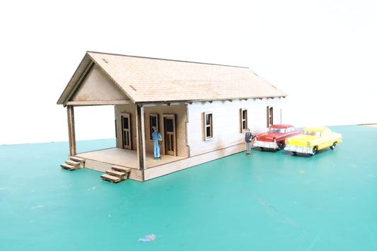 1:48 (O scale) Double Shotgun House