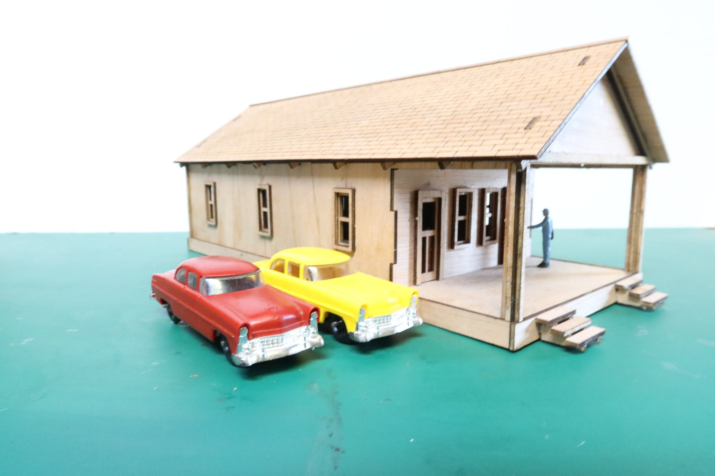 1:48 (O scale) Double Shotgun House